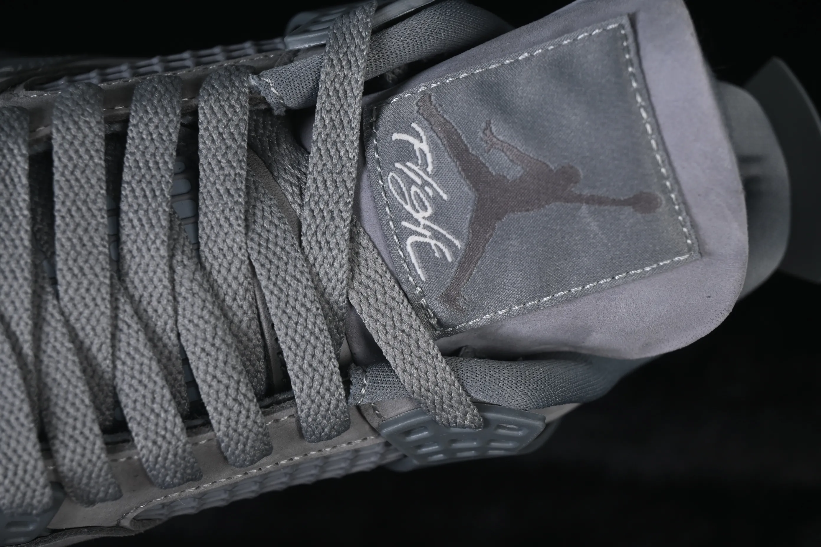 All categories Air Jordan Jordan series basketball shoes Air Jordan 4 Nigel Sylvester x Air Jordan 4 Retro "Grey" AJ4 Joe 4 joint gray brick HF4340-003